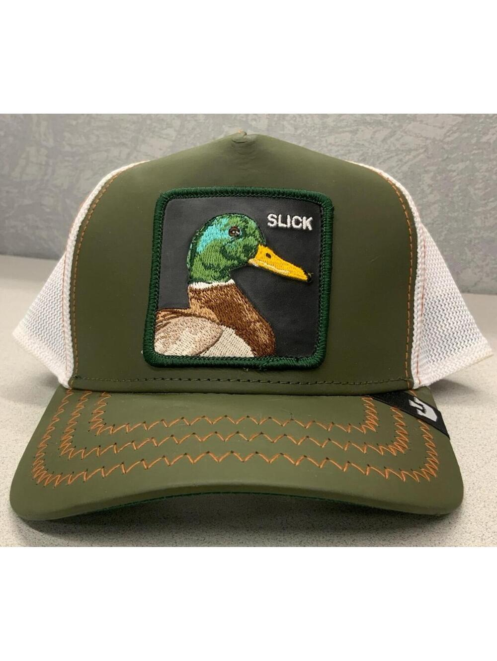 Goorin Bros Animal Farm  Trucker Hat Cap Slick - Fear The Peepers - used